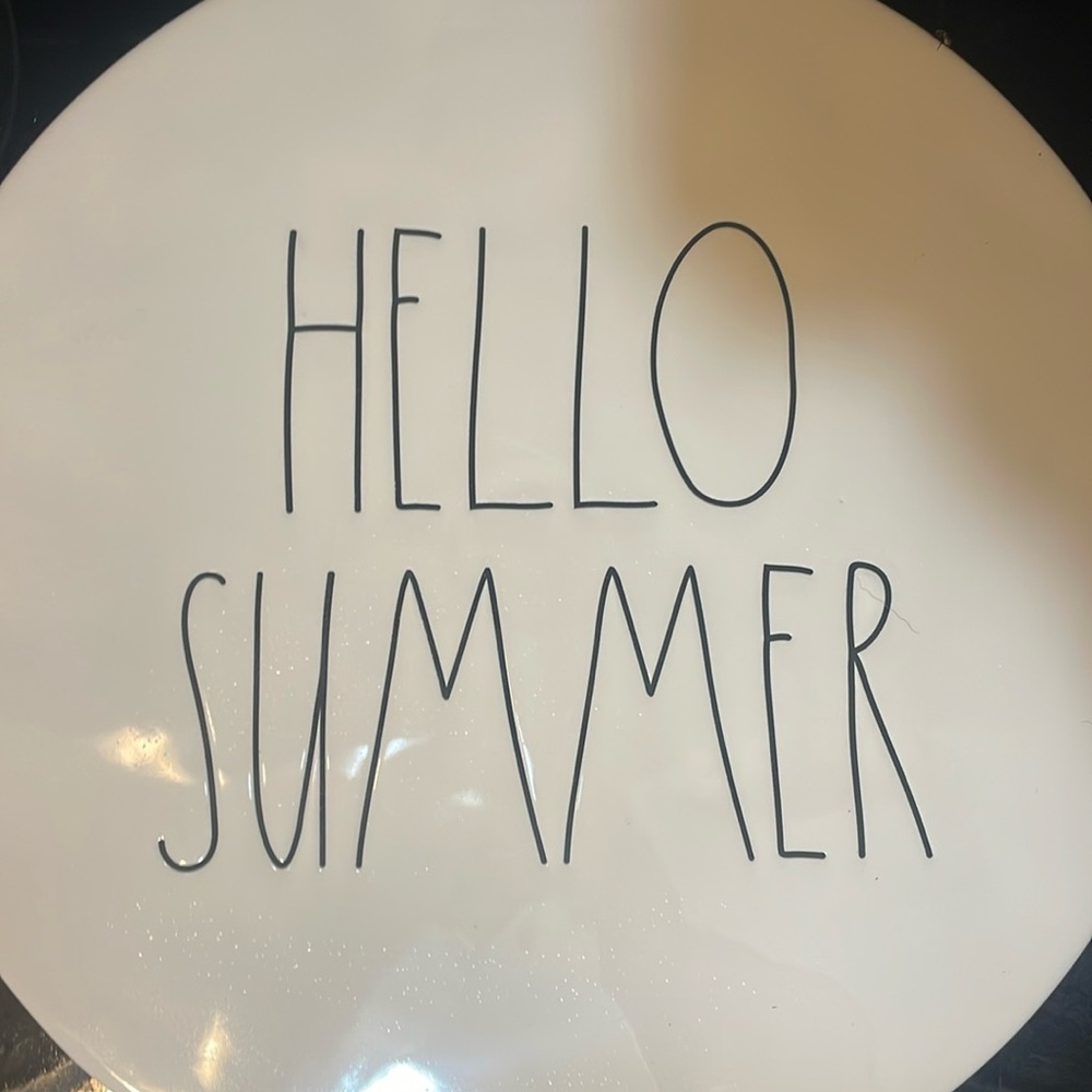 Rae Dunn lazy Susan for tabletop